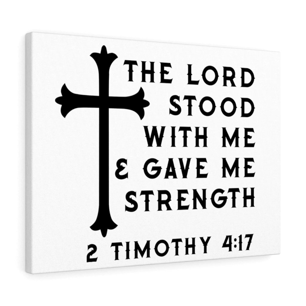 Trinx Gave Me Strength 2 Timothy 4 17 Christian Wall Art Bible Verse Trinx gave me strength 2 timothy 4 17 christian wall art bible verse