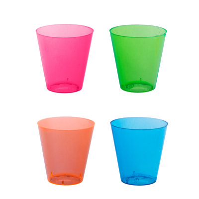 Brights Basic Plastic Disposable Tableware Party Essentials