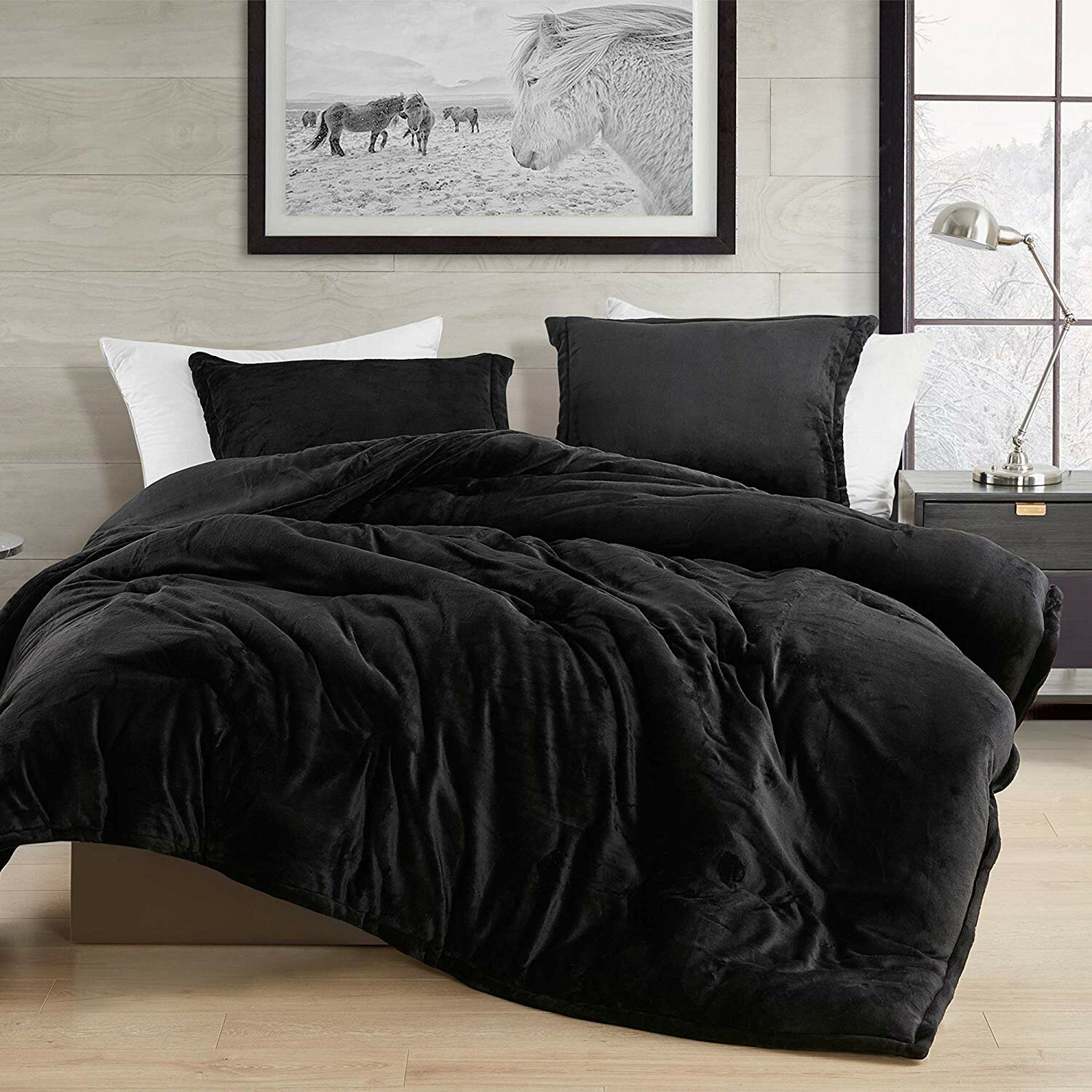 black comforter set