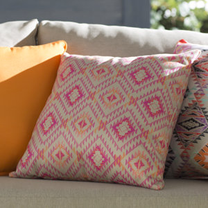 Demina Feathered Arrows Indoor/Outdoor Throw Pillow