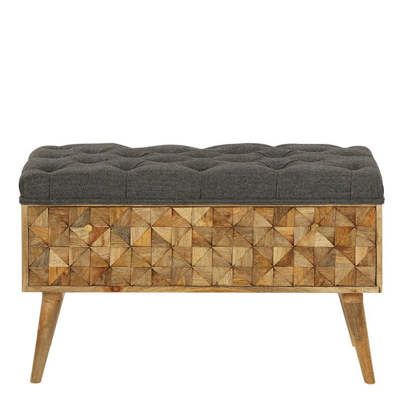 World Menagerie Bryana Upholstered Storage Bench Wayfair Co Uk