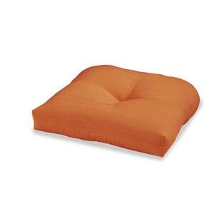 orange patio seat cushions