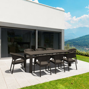 Modern Brayden Studio Outdoor Dining Sets Allmodern Quickview