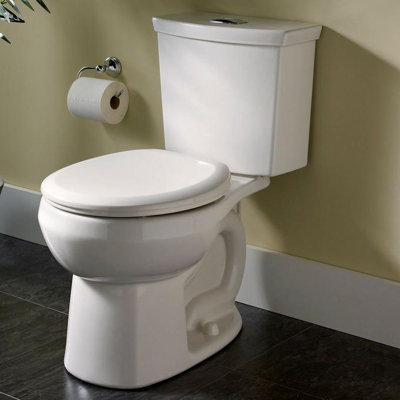 American Standard H2Option Dual Flush Elongated Two-Piece Toilet (Seat Not Included)