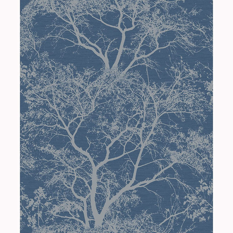 Holden Whispering Trees 10 05m X 53cm Textured Glitter Wallpaper Roll Wayfair Co Uk