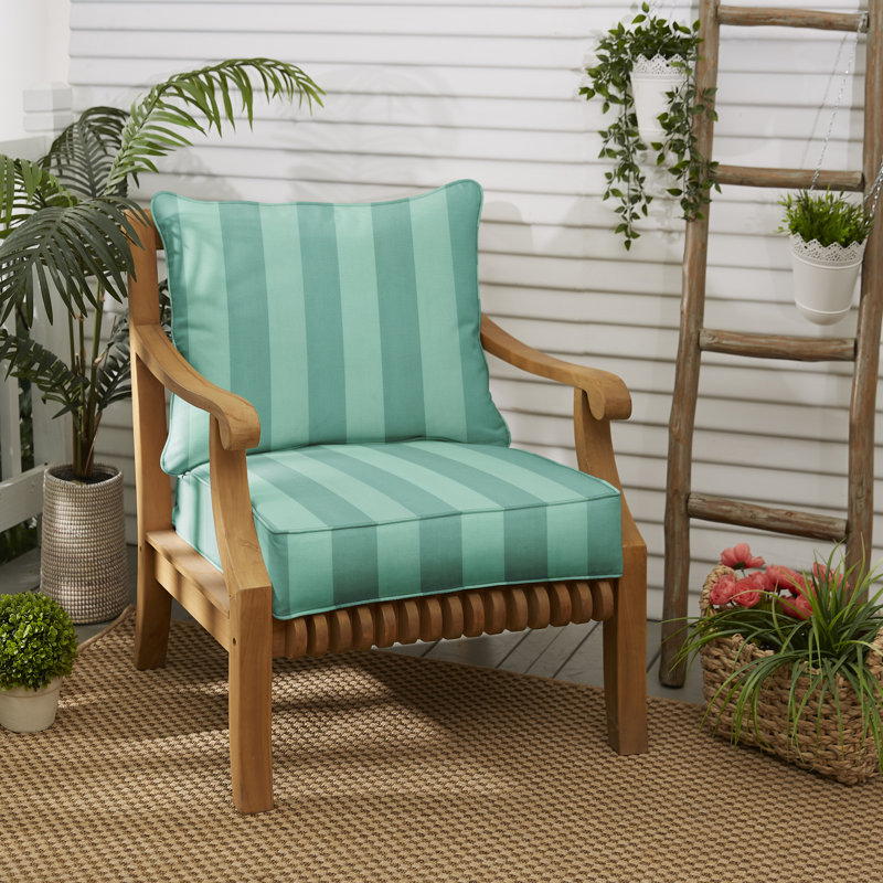 Indoor/Outdoor Seat/Back Cushion Size: 23.5" W x 23" D