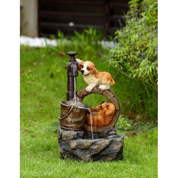 puppy fountain