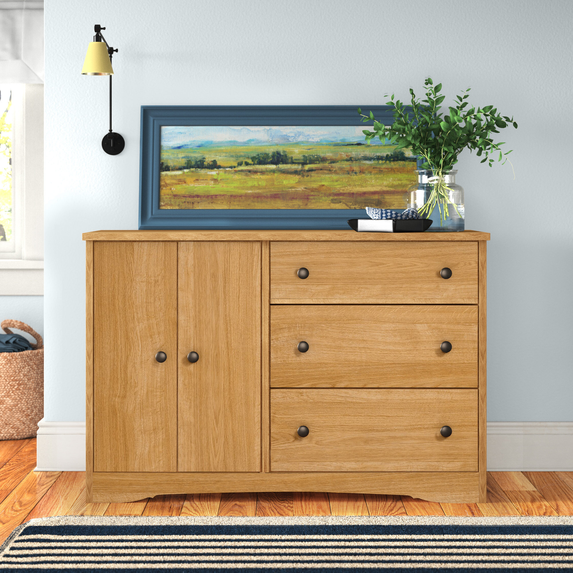 Winston Porter Cardali 3 Drawer Dresser & Reviews Wayfair