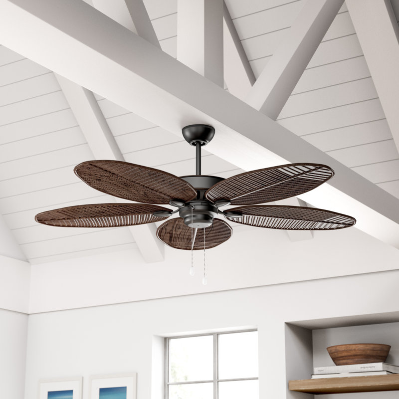 Beachcrest Home 52&quot; Kateri 5 Blade Outdoor Ceiling Fan