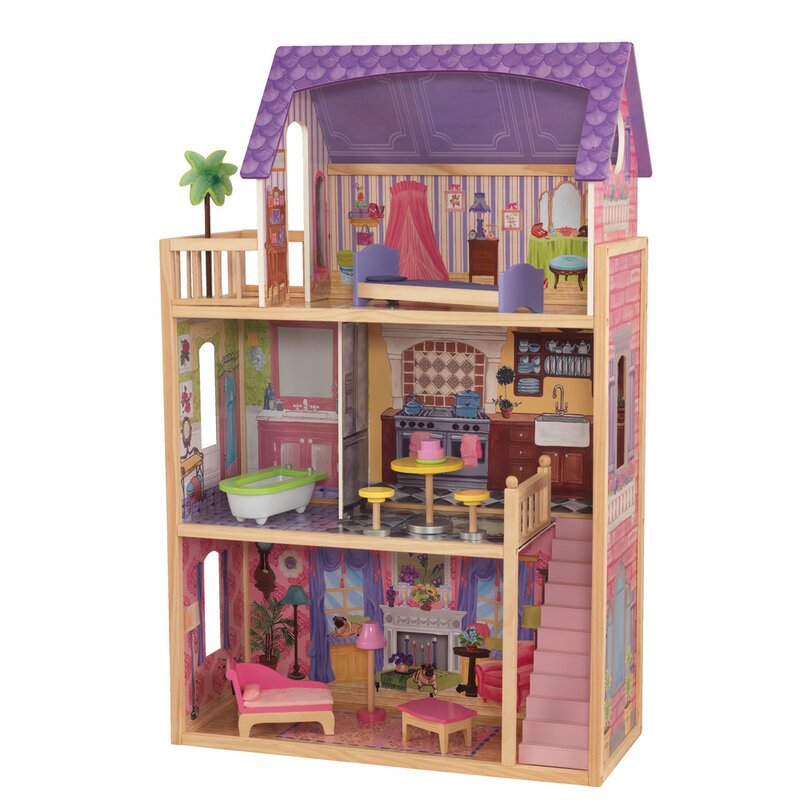 KidKraft Patio & Pool Dollhouse Set & Reviews | Wayfair.ca