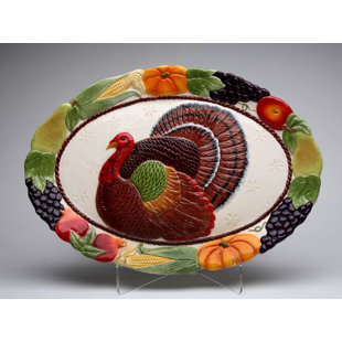 Turkey Platter Wayfair