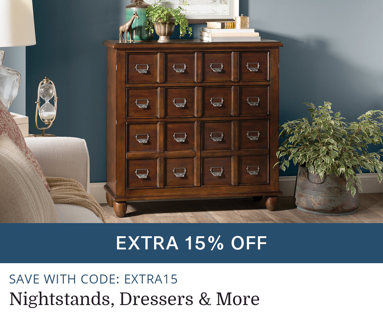 Nightstands, Dressers & More