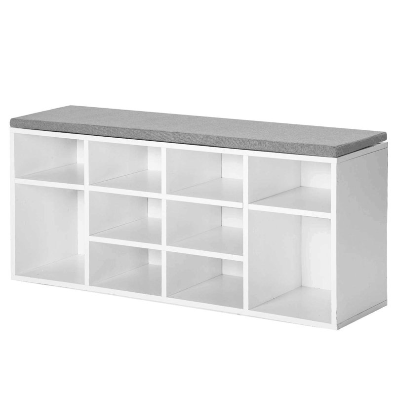 17 Stories Hallway Shoe Storage Bench Reviews Wayfair Co Uk