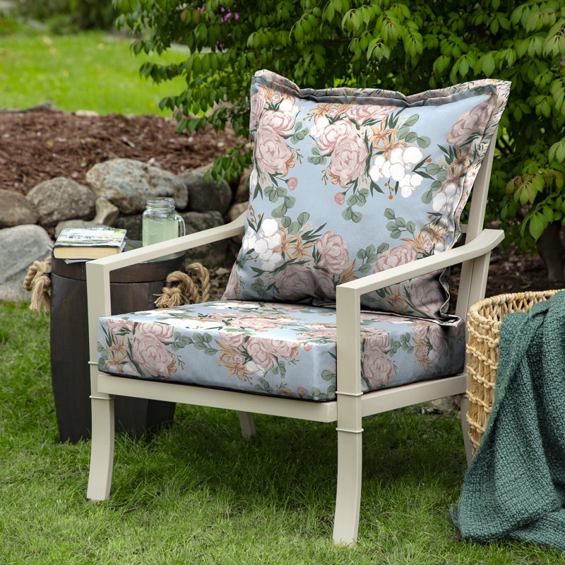 Ophelia Co Giovanny Floral Outdoor Lounge Chair Cushion Reviews Wayfair