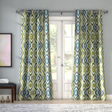 Green Ikat Curtains Drapes You Ll Love In 2020 Wayfair