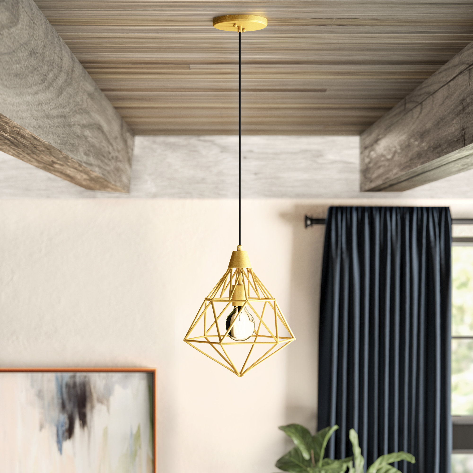 statement pendant light