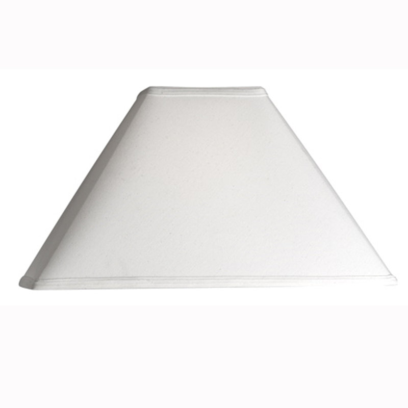 oblong lamp shades in white