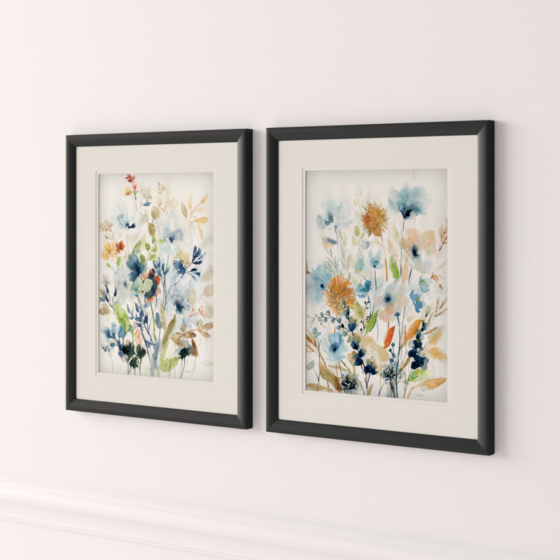 Holland Spring Mix 2 Piece Picture Frame Set Print Set On Paper Reviews Joss Main