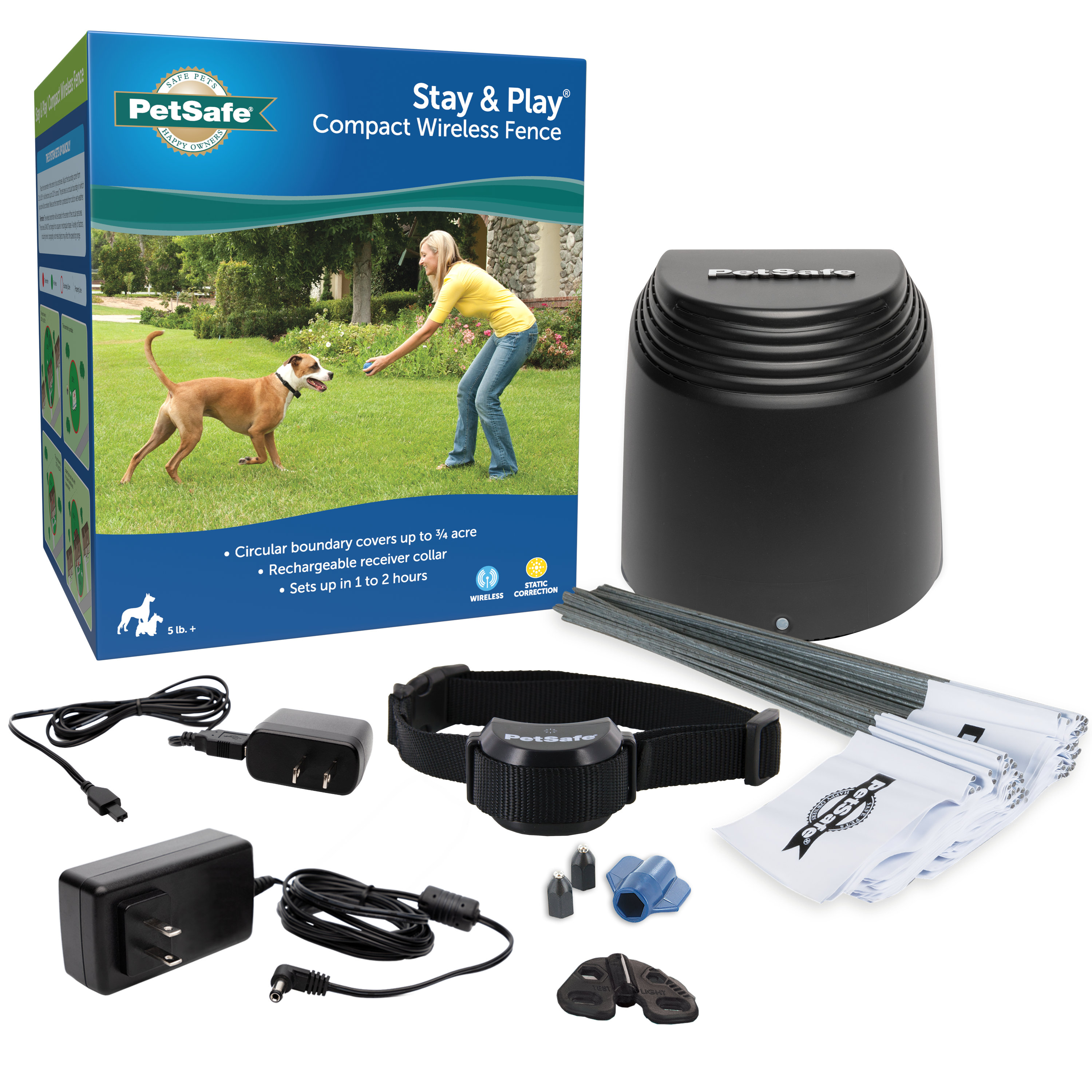 PetSafe® Stay & Play® Compact Wireless Dog Fence & Reviews Wayfair