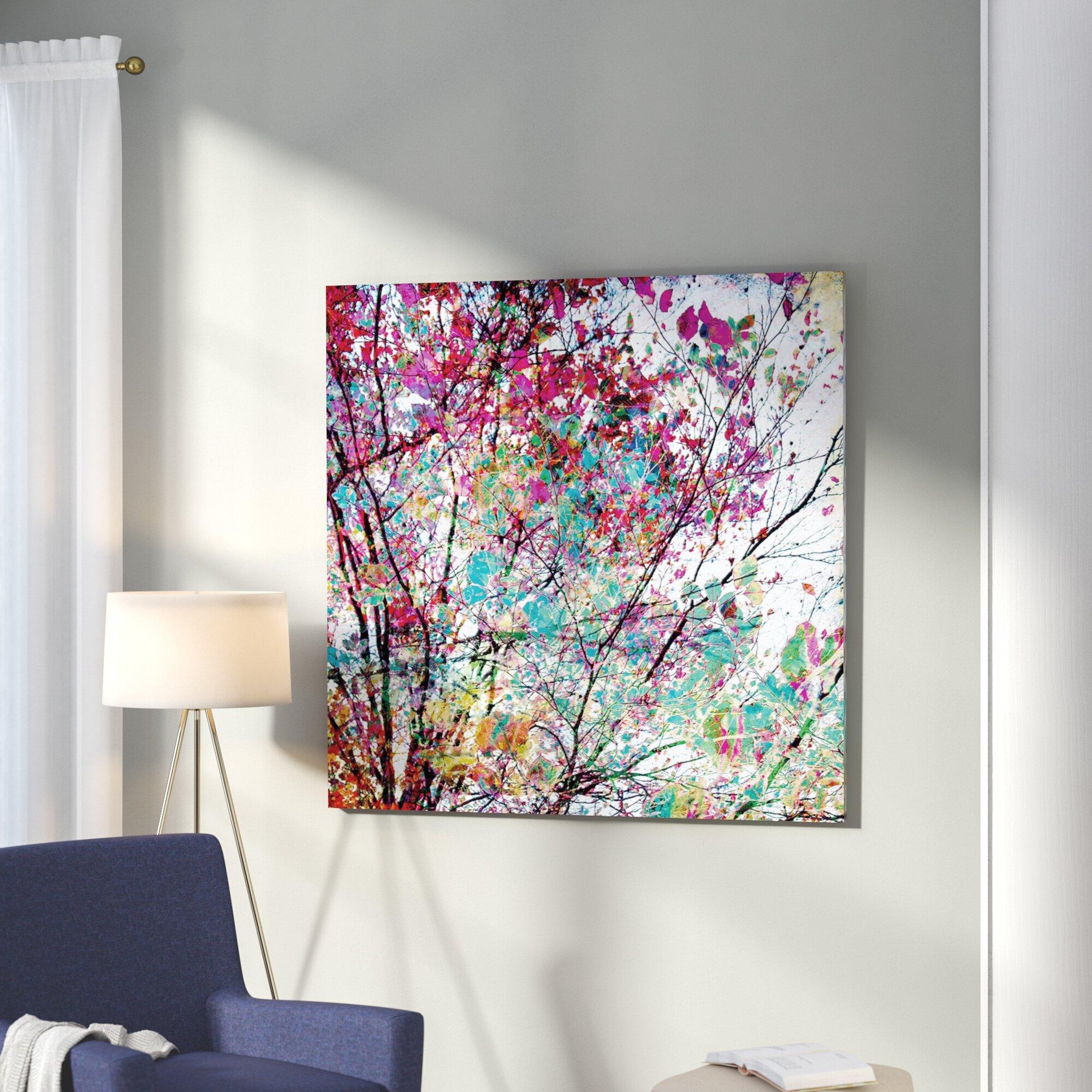 East Urban Home Autumn Viii Graphic Art Print On Canvas Reviews Wayfair