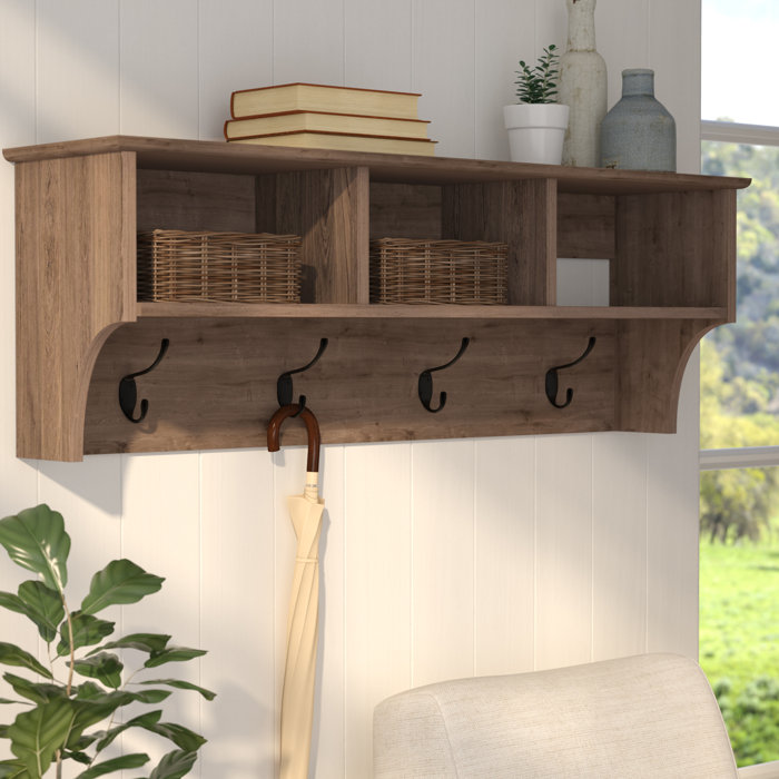 Beautiful Australian Made Coat Rack Hooks Wall Mounted Coat Rack With Shelf