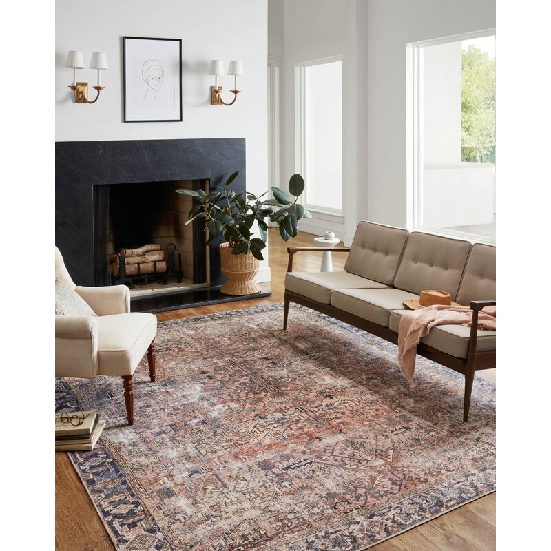 Chris Loves Julia X Loloi Jules Oriental Terracotta Multi Area Rug Reviews Wayfair