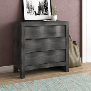 Go to store & view more images Griffie 3 Drawer Hidden Handle Chest by Brayden Studio