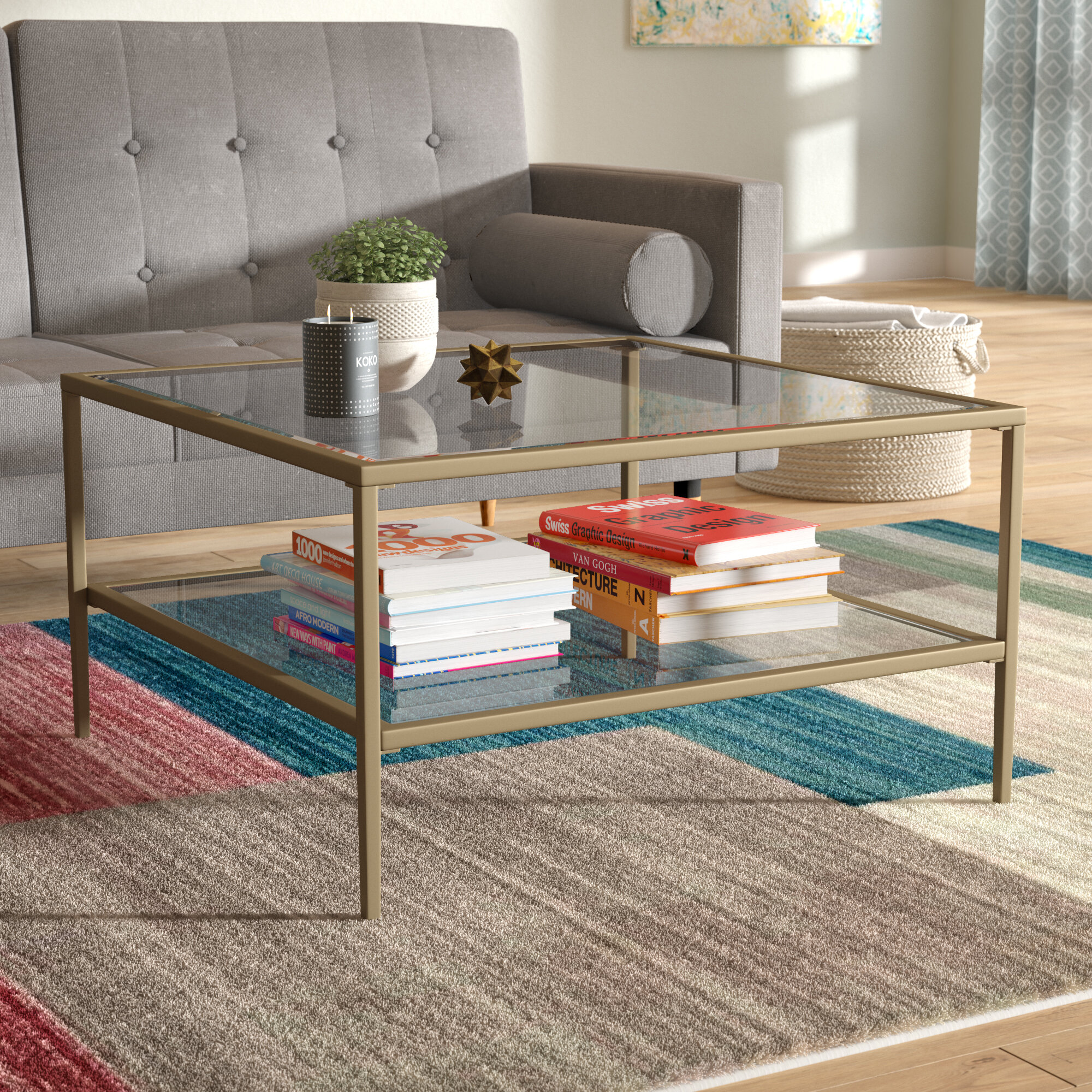 Glass Single Coffee Tables Youll Love In 2021 Wayfair