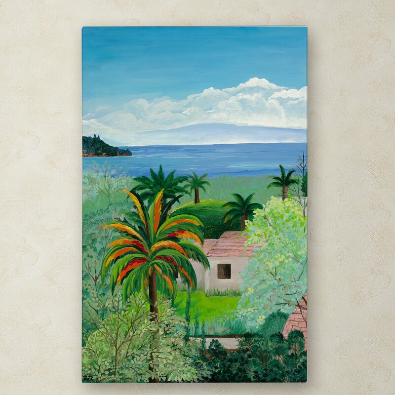 Trademark Art Costa Rican Beach Print on Canvas