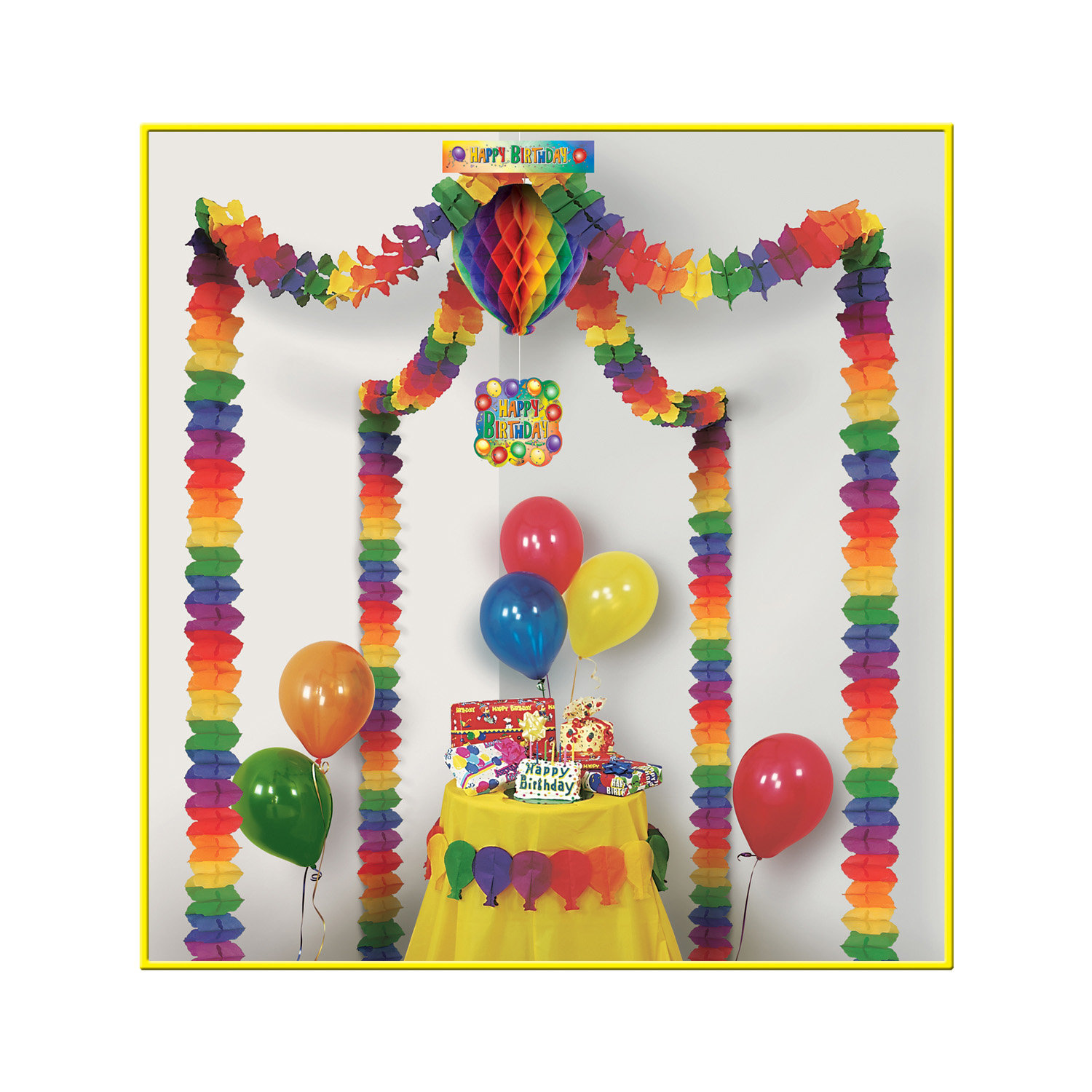 AMSCAN Wall Decoration Party Wall Pictures Birthday Roch and Roll 673100 