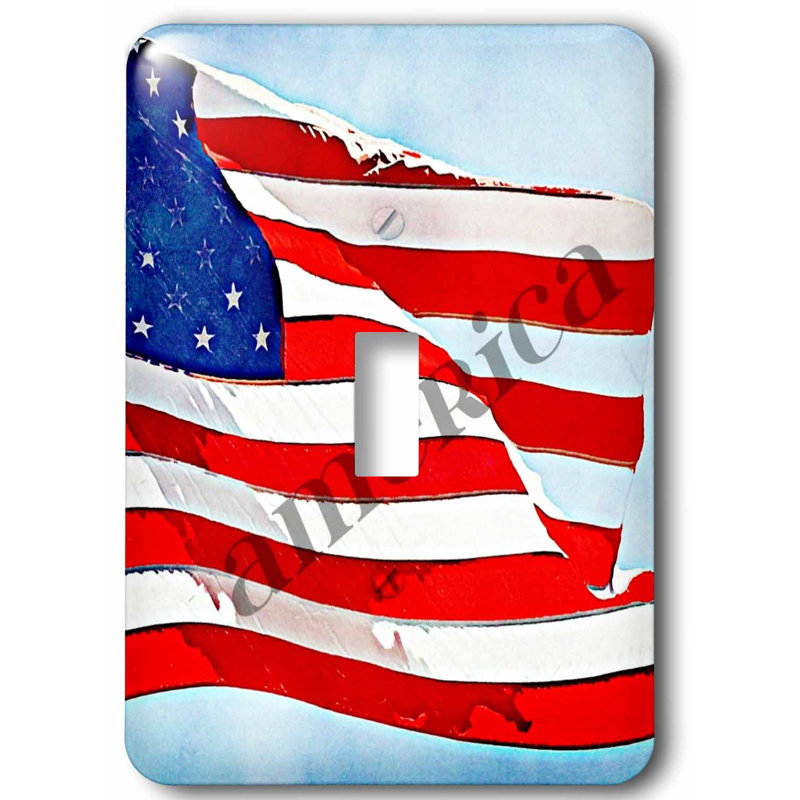 3drose Mosaic Union Jack English Flag Great Britain 1 Gang Toggle Light Switch Wall Plate Wayfair