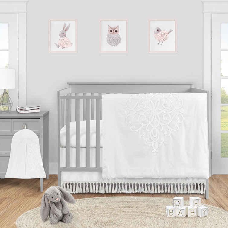 boho crib skirt