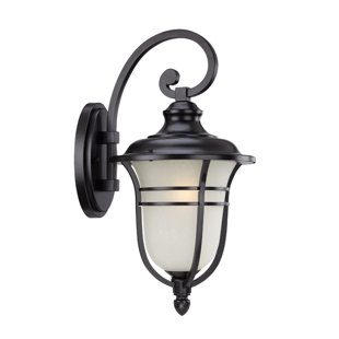 Go to store & view more images Berryhill Outdoor Wall Lantern by Fleur De Lis Living