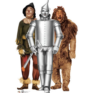 Tin Man, Cowardly Lion and Scarecrow - 