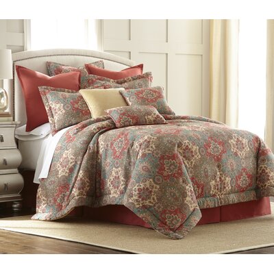 Wetzel 4 Piece Comforter Set Alcott Hill Size Queen