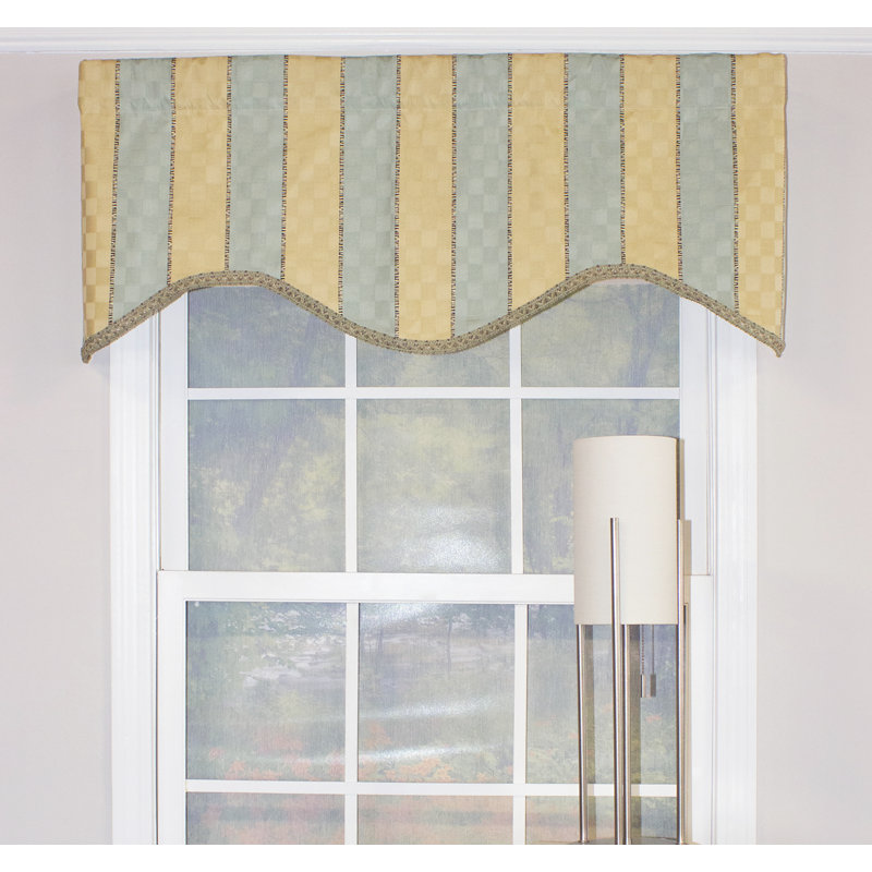 Canora Grey Eucptus Cornice 50 Window Valance Wayfair