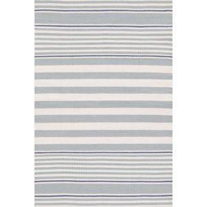 Indoor/Outdoor Blue/White Outdoor Area Rug
