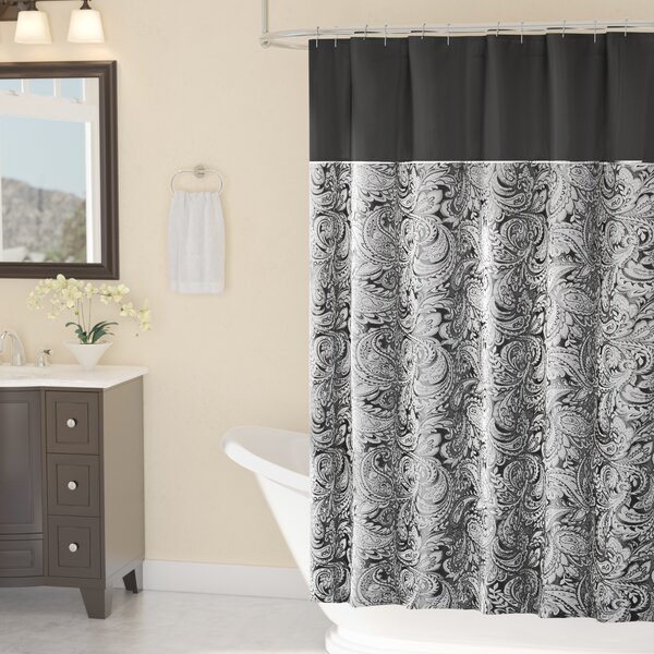 Mountain Peak Canyon Lake Shower Curtain Bathroom Decor Fabric & 12hooks 71" 