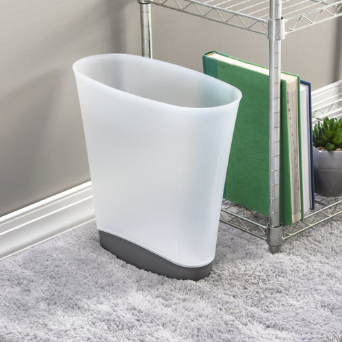 Sterilite, 2.4 Gallon / 9 Litre Slim Wastebasket & Reviews ...