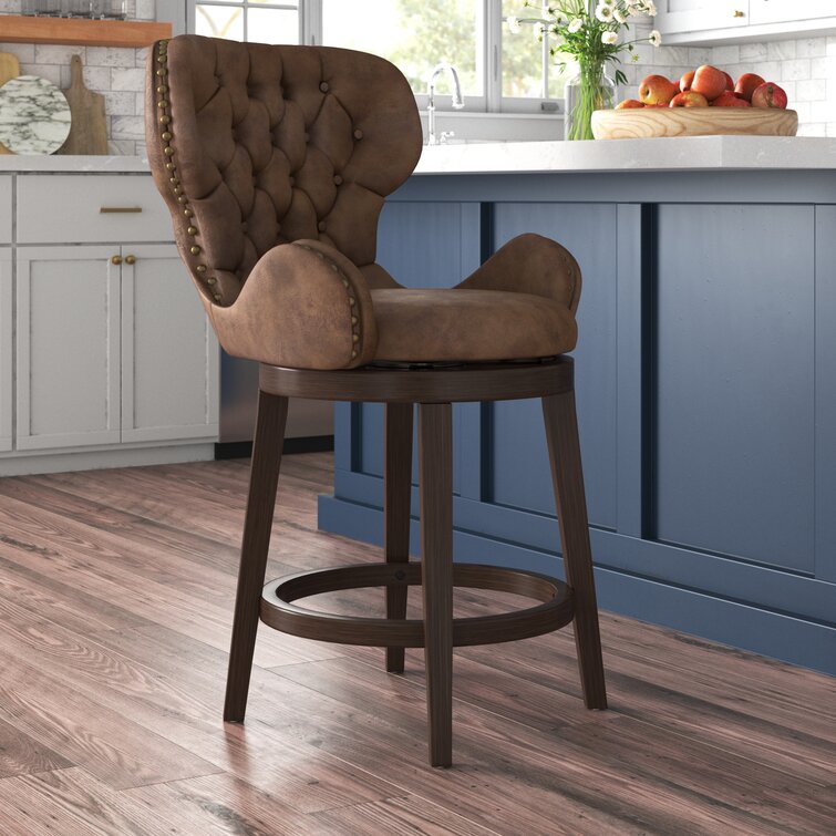 bar height stools with backs swivel