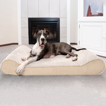 bone shaped memory foam dog mat