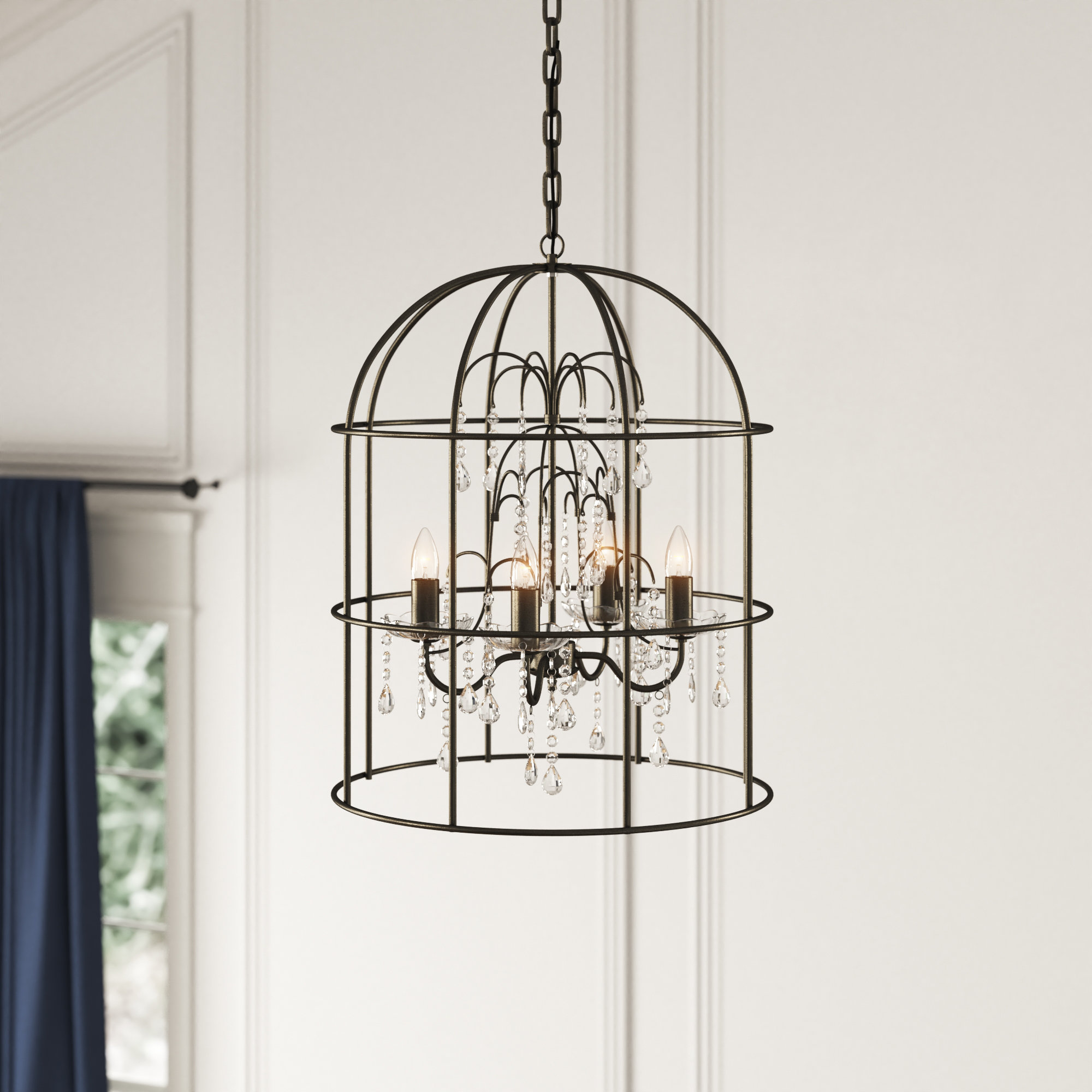 Emmeline 4 Light Lantern Pendant Reviews Joss Main Emmeline 4 Light Lantern Pendant