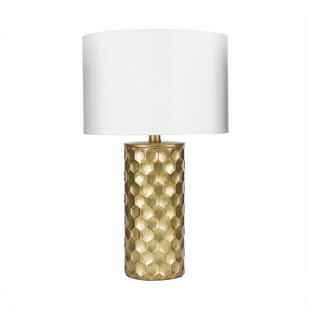 Modern Contemporary Gold Base Table Lamp Allmodern Dalke 21 Table Lamp