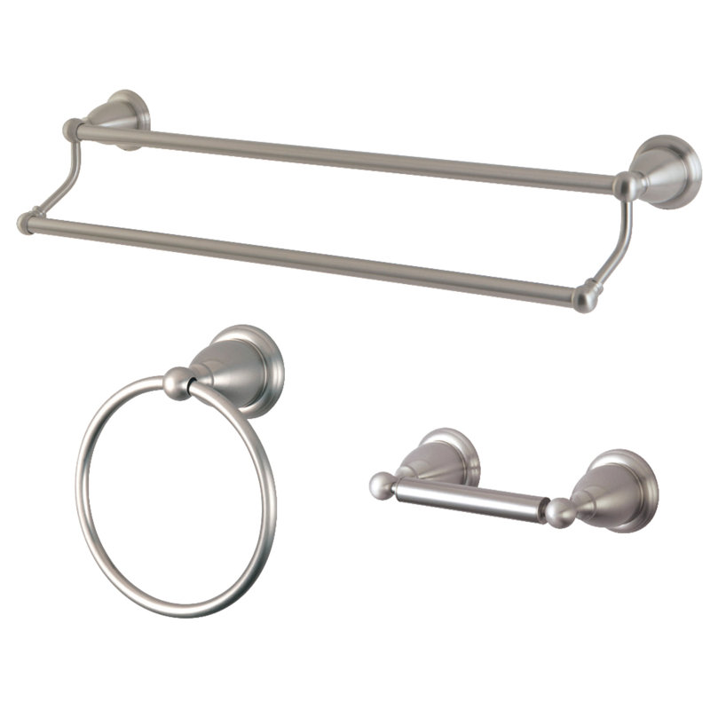 Kingston Brass Heritage 3 Piece Bathroom Hardware Set Reviews Wayfair