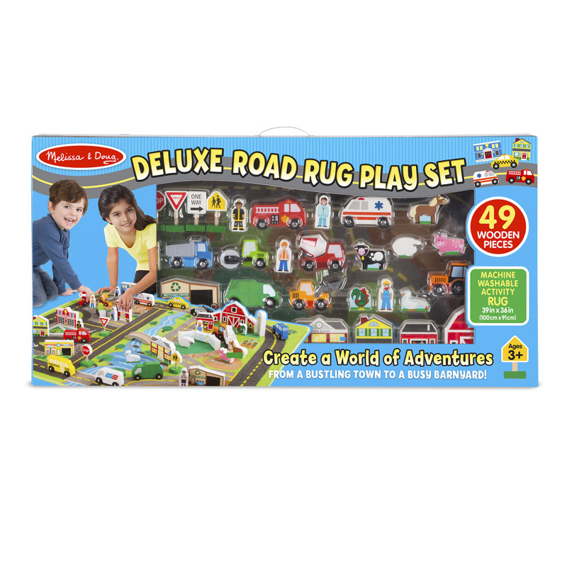 melissa and doug city ramp racing set