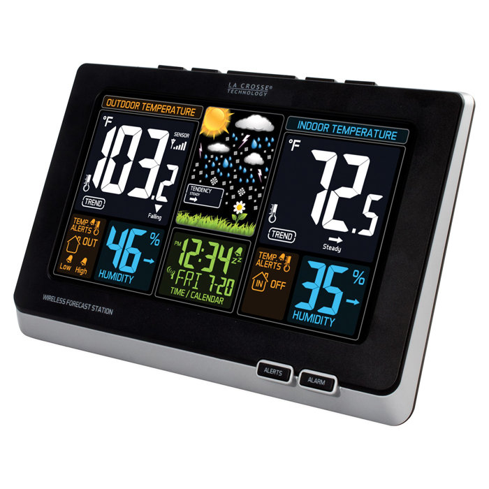 La Crosse Wireless Forecast Station Reviews Wayfair Ca