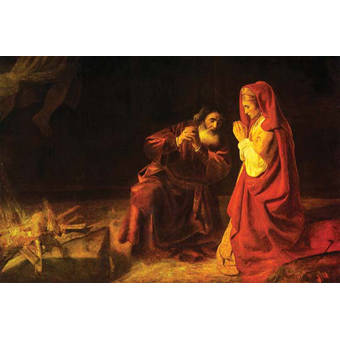 Buyenlarge The Victims Of Manoah By Rembrandt Van Rijn Painting
