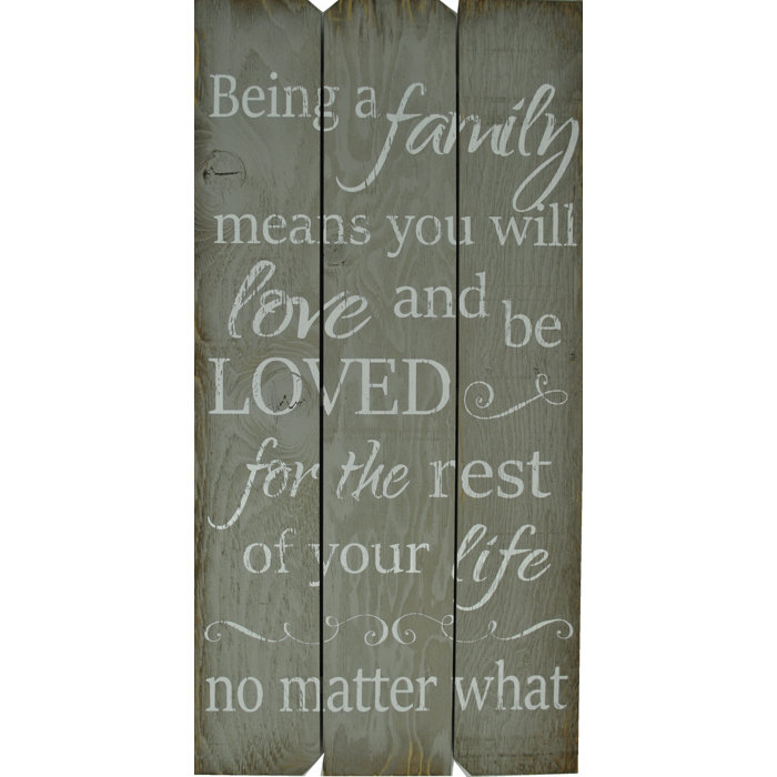Boulder Innovations Rustic Signs Being A Family Wall Decor