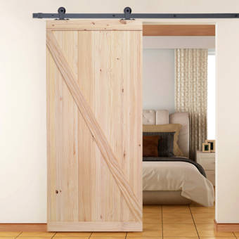 Artisan Hardware Panelled Wood Classic Barn Door Wayfair Ca
