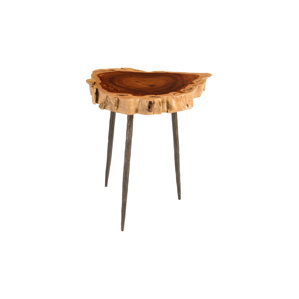 Phillips Collection Makha Burled Wood End Table Phillips Collection Makha Burled Wood End Table
